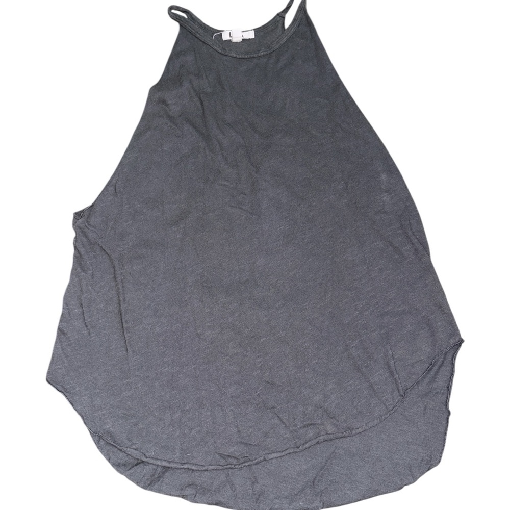 LNA Gray Sleeveless Muscle Tee Women's Top Size Small